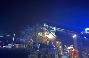 Freiwillige Feuerwehr Werne: FW-WRN: Kaminbrand an der Selmer Landstra&szlig;e