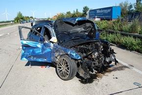 POL-HI: Verkehrsunfall auf der BAB 7 mit 7 beteiligten Fahrzeugen