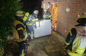 Feuerwehr Detmold: FW-DT: Wohnungsbrand Menschenleben in Gefahr