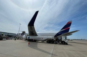 LATAM Airlines: LATAM Cargo, Kuehne+Nagel und Elite Flower investieren in nachhaltigen Flugkraftstoff (SAF)