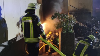 Freiwillige Feuerwehr Celle: FW Celle: Kellerbrand