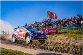 Zwei Nachwuchstalente fahren mit ihren Ford Fiesta WRC auf das Podest der WM-Rallye Portugal (FOTO)