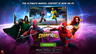 Kabam: Marvel Sturm der Superhelden ab sofort für den PC verfügbar!