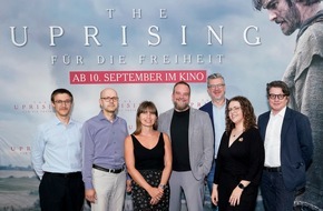 LEONINE Studios: Deutschlandpremiere in M&uuml;nchen: THE UPRISING - F&Uuml;R DIE FREIHEIT / Ab 10. September 2026 im Kino
