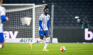 HERTHA BSC GmbH & Co. KGaA  : Jordan Torunarigha wird bis zum Saisonende verliehen