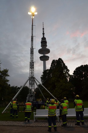 THW-HH MV SH: THW bei G20-Gipfel im Einsatz