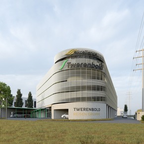 Baustart f&uuml;r modernes Reiseterminal der Twerenbold Reisen Gruppe in Frauenfeld