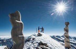 Aletsch Arena AG: Einladung zum Anlass "Gipfelkunst im Fluss der Zeit": 26.8.2020 Fiescheralp/Märjela