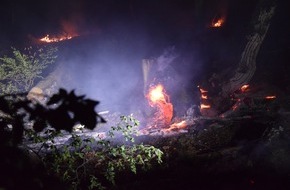 Feuerwehr Iserlohn: FW-MK: Waldbrand in Lössel