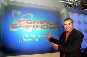 ProSieben: "Geniale Erfinder - die Show zum 'ProSieben-Wissenspreis'"