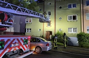 Feuerwehr Bochum: FW-BO: Feuerwehr rettet eine Person aus verrauchter Wohnung