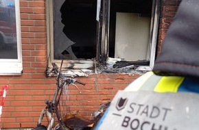 Feuerwehr Bochum: FW-BO: Brandereignis mit Gebäudeschaden in Bochum Hiltrop