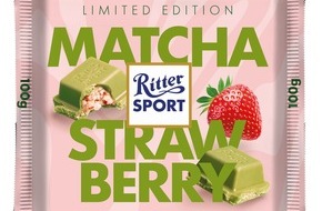 Alfred Ritter GmbH & Co. KG: Einfach unwiderstehlich: Matcha trifft Erdbeere
