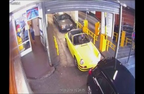 POL-D: Oldtimer von Porsche aus Parkhaus gestohlen - Zwei Tatverdächtige ermittelt - Polizei fahndet nach historischem Fahrzeug