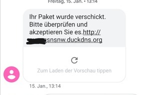 Polizeidirektion Flensburg: POL-FL: Flensburg: Teure Abzocke per SMS - Polizei warnt vor neuer Masche!