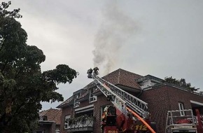 Polizeiinspektion Oldenburg-Stadt / Ammerland: POL-OL: +++ Westerstede: Brand in einem Mehrparteienhaus +++