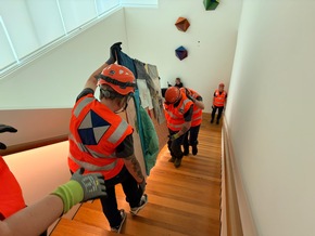 Wenn Museen zum &Uuml;bungsplatz werden - Kulturg&uuml;terschutzausbildung f&uuml;r das Einsatzelement