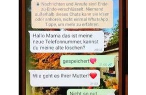 Polizeipräsidium Trier: POL-PPTR: WhatsApp-Betrüger in der Eifel erfolgreich - so erkennen Sie die Masche!
