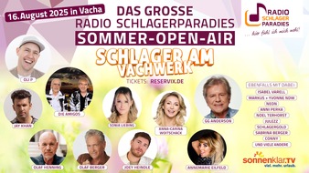 Euvia Travel GmbH: Pressemitteilung: TV-Sender verwandelt Tor zur Rhön in eine Schlager-Hochburg