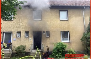 Feuerwehr Recklinghausen: FW-RE: Kellerbrand - 2 verletzte Kinder