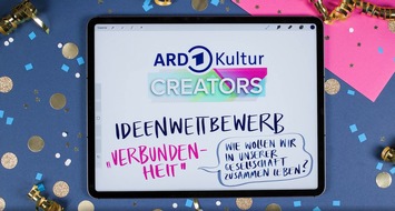 ARD Presse: ARD Kultur verkündet Gewinnerinnen und Gewinner des Ideenwettbewerbs "ARD Kultur Creators"