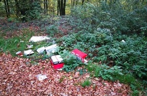 Kreispolizeibehörde Siegen-Wittgenstein: POL-SI: Umweltdelikt: Mehrere Kubikmeter Müll illegal entsorgt