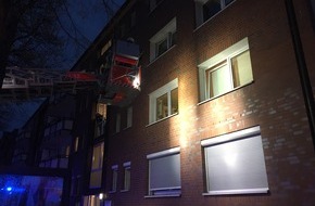 Feuerwehr und Rettungsdienst Bonn: FW-BN: Feuerwehreinsatz in der Bonner Nordstadt - Eine Person durch die Feuerwehr gerettet