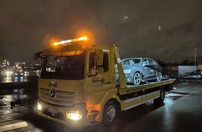 Polizei Bochum: POL-BO: Tuningtreffen auf Bochumer Parkplatz: Polizei zieht Auto aus dem Verkehr