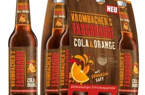 Krombacher Brauerei GmbH & Co.: KROMBACHER'S FASSBRAUSE setzt sich ab
