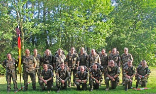 Operatives Führungskommando der Bundeswehr: Geschafft! Knapp 350 Soldatinnen und Soldaten der 66. deutschen Nimwegen-Delegation der Bundeswehr bekamen ihre Auszeichnung auf der Charlemagne