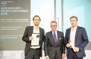 LightGlass Technology GmbH: Wiener Technologieunternehmen LightGlass mit Iconic Award 2015 als "Best of Best" ausgezeichnet - BILD