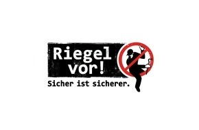 Polizei Bielefeld: POL-BI: Schieben Sie Einbrechern den "Riegel vor!"