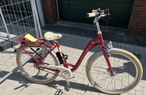 Polizeiinspektion Cuxhaven: POL-CUX: Eigent&uuml;mer/in eines sichergestellten Fahrrades gesucht (Foto im Anhang)