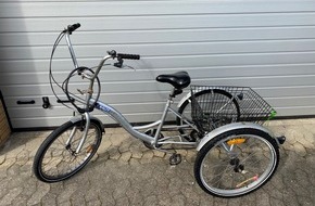 Polizeiinspektion Rotenburg: POL-ROW: ++ Wem gehört dieses Fahrrad? ++