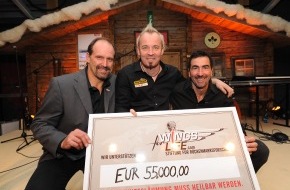 Tirol Werbung: TirolBerg-Partner spenden 55.000 Euro an Wings for Life - BILD
