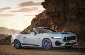 Ford Motor Company Switzerland SA: Zum 60. Geburtstag des Mustangs feiert Ford die Ikone mit neuen Modellen