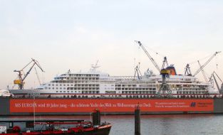 Hapag-Lloyd Cruises: Wellnesstage für MS EUROPA: Zweiwöchiger Werftaufenthalt erfolgreich beendet