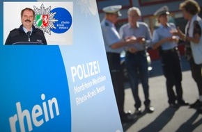 Kreispolizeibehörde Rhein-Kreis Neuss: POL-NE: Mobile Wache der Polizei tourt durch den Rhein-Kreis Neuss - Kommen Sie vorbei!