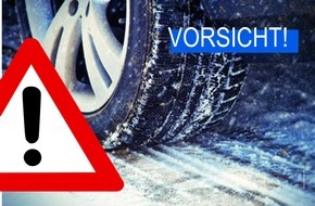 Polizeipräsidium Westpfalz: POL-PPWP: Winter hat die Westpfalz im Griff