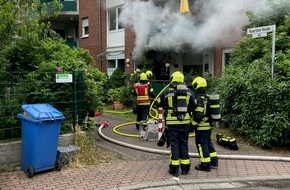Feuerwehr Neuss: FW-NE: Küchenbrand im Erdgeschoss eines Mehrfamilienhauses | keine Verletzten