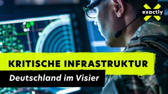 MDR Mitteldeutscher Rundfunk: MDR-Reihe „exactly“ zum Thema: „Countdown zum Krieg? Kritische Infrastruktur im Visier“