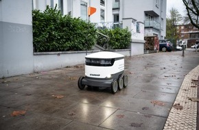 Asklepios Kliniken GmbH & Co. KGaA: Corona-Tests kommen per Lieferroboter an die Haustür: Asklepios-Labor Medilys und Starship Technologies erweitern das Liefergebiet auf Altona-Nord