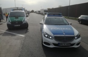 Polizeidirektion Neustadt/Weinstraße: POL-PDNW: Polizeiautobahnstation Ruchheim - Autobahnpolizei und Zoll kontrollieren gemeinsam