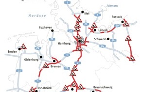 ADAC Hansa e.V.: Ferienbeginn: Das sind die größten Staufallen rund um Hamburg