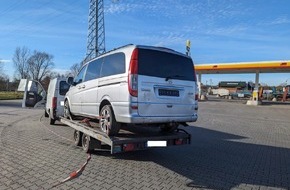 Polizeiinspektion Cuxhaven: POL-CUX: Fahrzeugführer unbelehrtbar - Trotz nicht vorhandener Fahrerlaubnis weitergefahren und erneut kontrolliert