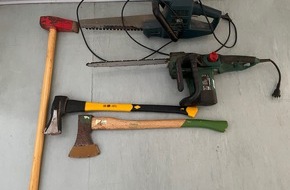 Polizeiinspektion Nienburg / Schaumburg: POL-NI: Obernwöhren - Polizei sucht Eigentümer zu aufgefundenem Werkzeug