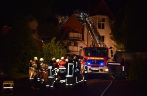 Polizeiinspektion Nienburg / Schaumburg: POL-NI: Stadthagen-Wohnhausbrand in Stadthäger Altstadt