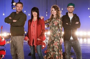 SAT.1: Sonntag bleibt Show-Tag in SAT.1: "The Voice Kids" mit Nena, Tochter Larissa, Sasha und Mark Forster startet am 5. Februar