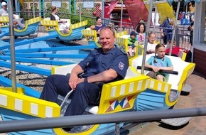 Landesfeuerwehrverband Schleswig-Holstein: FW-LFVSH: Aktionstag im Hansa-Park: Jugendfeuerwehren aus ganz Schleswig-Holstein zu Gast