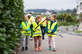 IG saubere Umwelt IGSU: Medienmitteilung: «Aktionstag in Zürich-Auzelg: So geht man mit Abfall um»